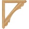 Ekena Millwork Olympic Arts & Crafts Rough Sawn Bracket, Western Red Cedar, 4"W x 36"D x 42"H BKT04X36X42OLY03RWR - alternate 3